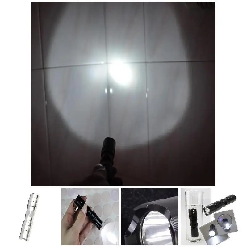 

High Mini Handy LED Waterproof Torch Flashlight Light Lamp for Outdoor Emergency UEJ