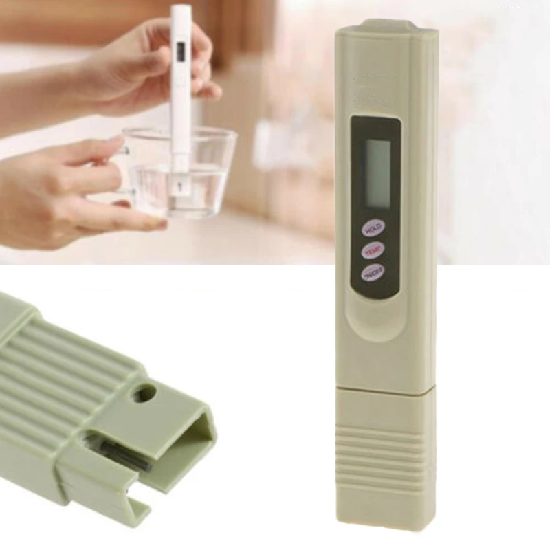 0-9999ppm Water Quality Tester 3pcs Set Plastic Temperature test Lock function Pocket size Purifiers​ Practical | Дом и сад