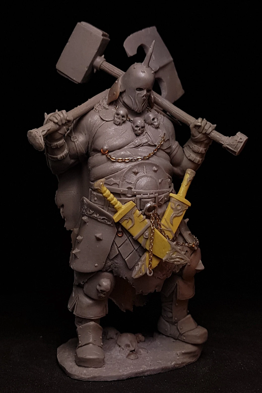 

1/24 Resin Figure Model Kits warrior Madax Unassambled Unpainted S95