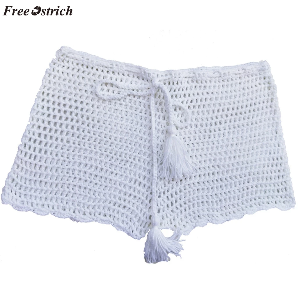 Женские Кружевные Прозрачные шорты FREE OSTRICH тонкие и удобные пляжные для отдыха