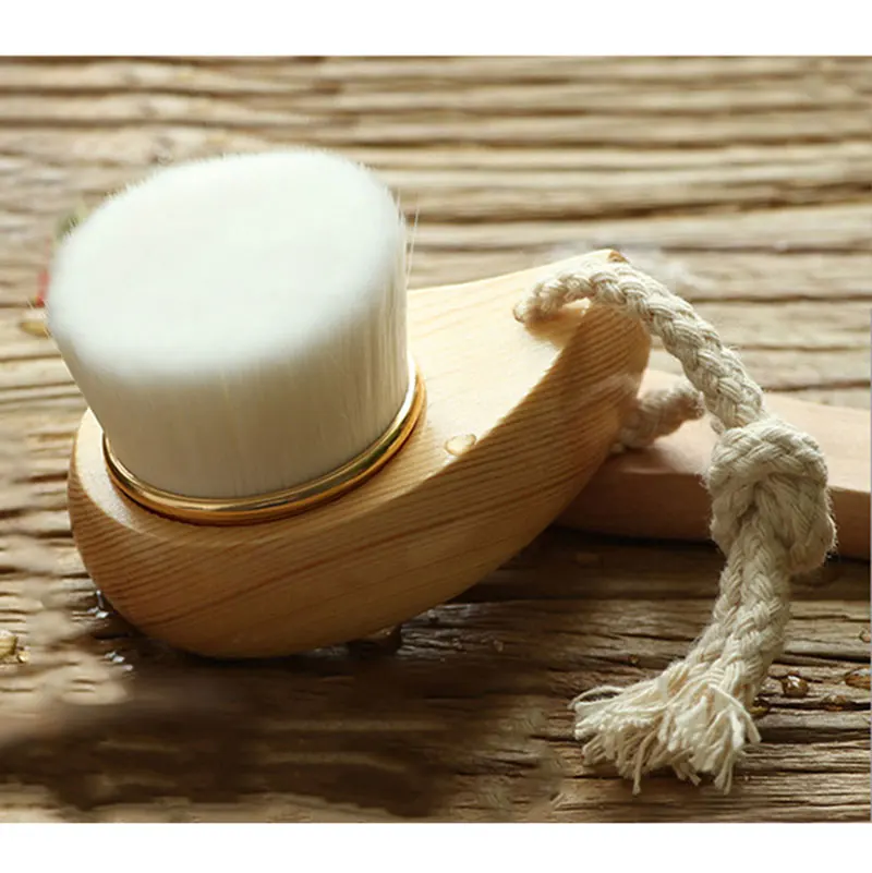 Мягкая лицевая мягкая волоконная щетка для очистки лица глубокой пор