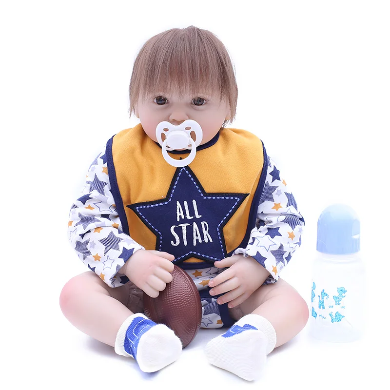 Otarddolls 22 дюймов 55 см детские куклы, кукла-Реборн, игрушка для детей, милая виниловая плюшевая кукла для девочек, реалистичные детские игрушки, подарок