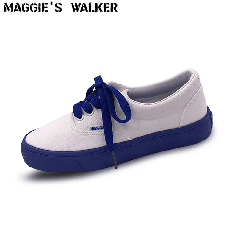 Maggie's Walker/женская модная повседневная обувь парусиновая на шнуровке цветная