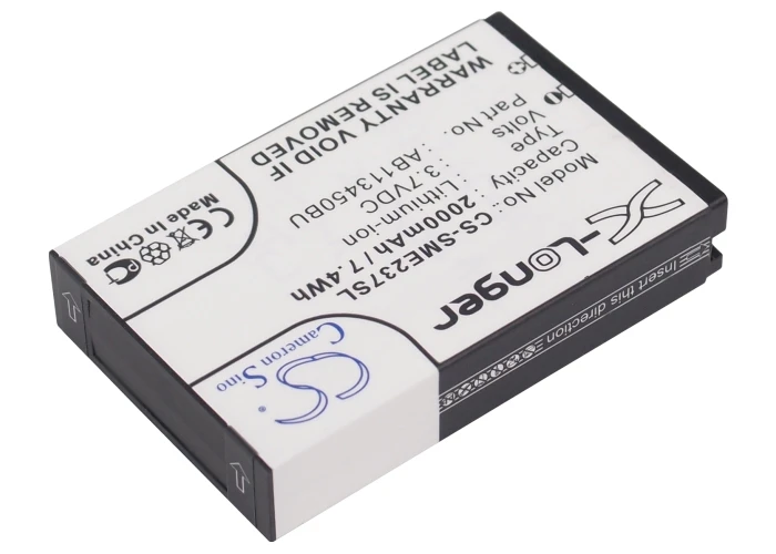 Cameron Sino Battery For SAMSUNG Xcover E2370 Solid GT-E2370 (2000mAh) | Мобильные телефоны и аксессуары