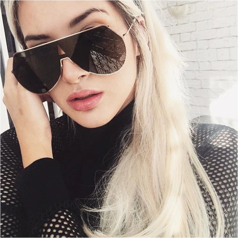 ZFYCOL крупные сонечные очки женские роскошные Брендовая Дизайнерская обувь
