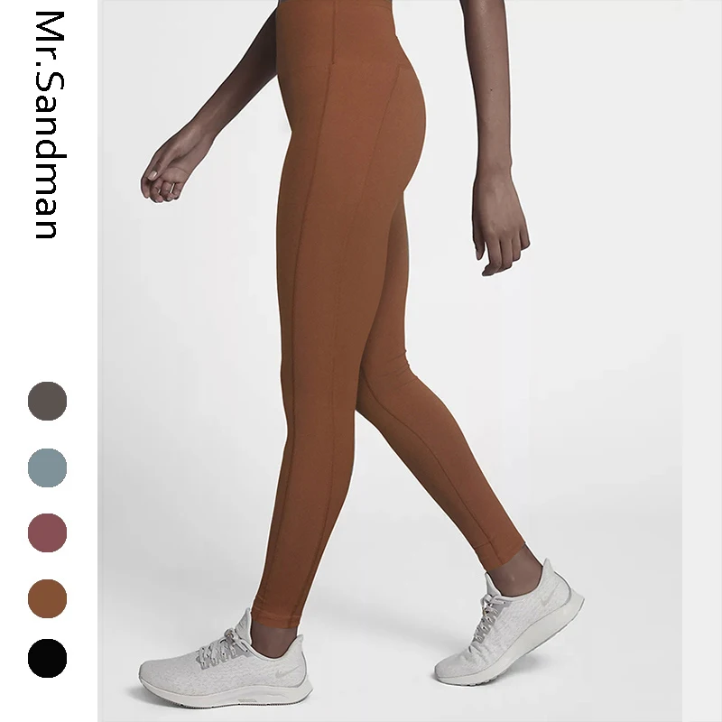 Штаны для йоги с высокой талией спортивные Леггинсы завышенной облегающие