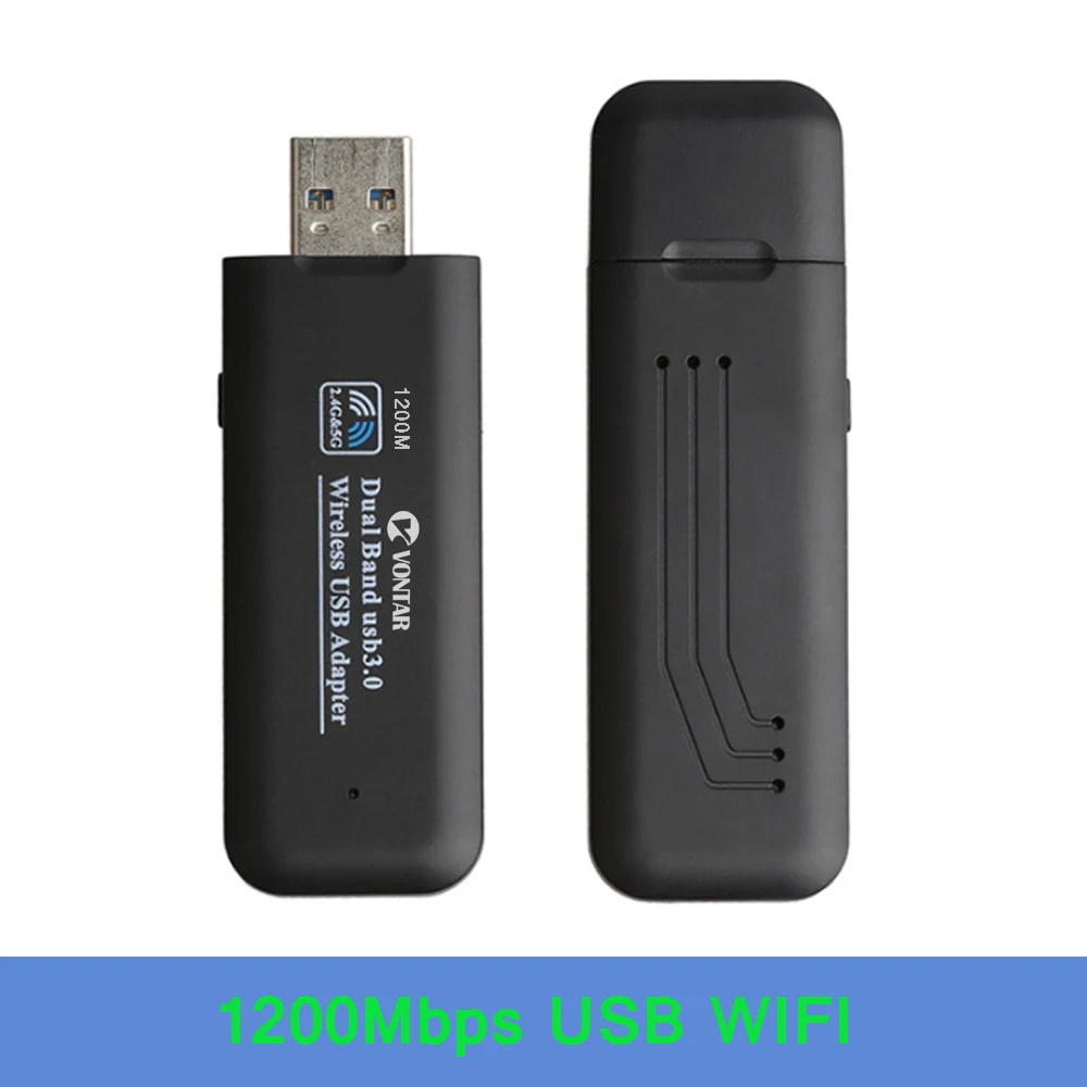 1200Mbps USB 3.0 VONTAR USB WiFi адаптер 300 м 1200 м 1750 м с высоким коэффициентом усиления 5 дБи Wifi антенна сетевая карта Поддержка Windows Mac tv BOX 802.11AC n/g/b - Цвет: 1200Mbps USB 3.0