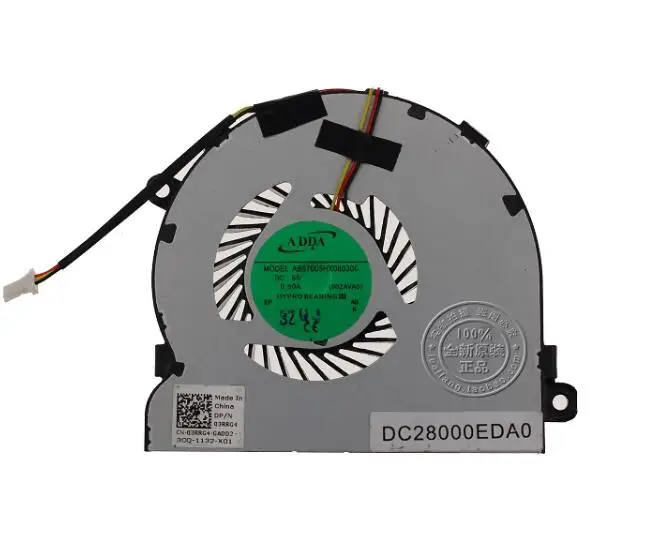 Новинка для Dell Inspiron 15 5547 Φ 5000 3RRG4 FFG1 DFS170005010T AB07005HX0B0300 вентилятор процессора|Кулеры