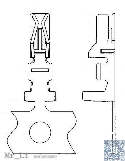 DF11 30SC Заголовки & Wire Корпуса ЖЕНЩИНЫ КОНТАКТНЫЙ ОЛОВА 30AWG L (Mr_Li)|tin tin|tin housetin wire |