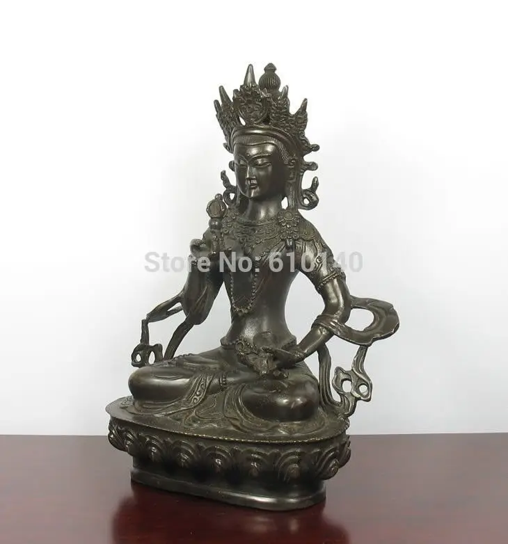 Тибетская Бронзовая статуя Ваджрасаттва дорье семпа | Дом и сад