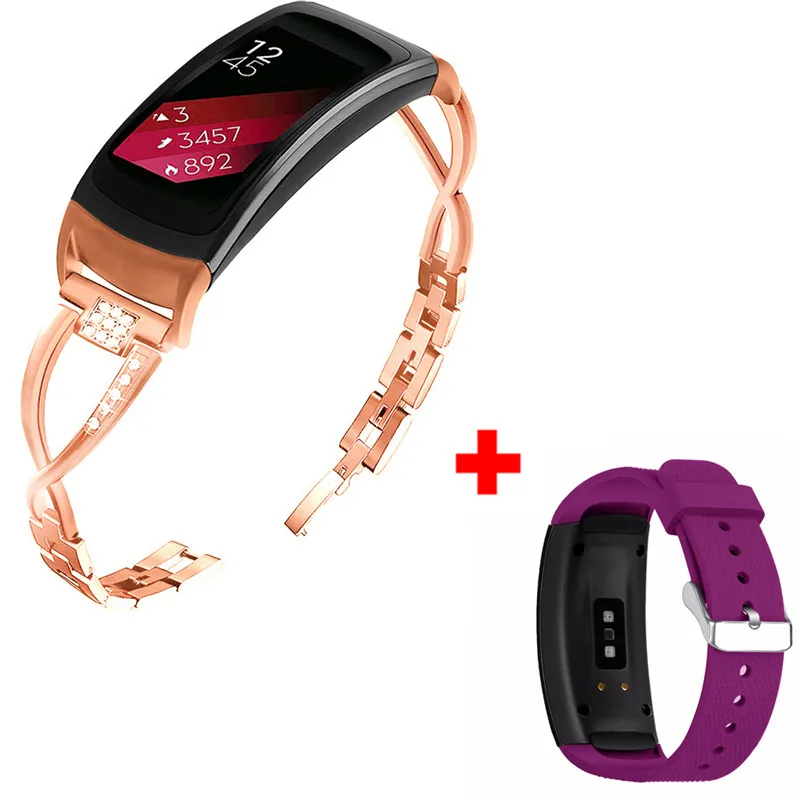 2 шт./лот Браслет для samsung gear Fit 2 SM-R360 ремешок браслет умный ремешок для gear Fit 2 Pro SM-R360 ремешок для часов gear fit2 band - Цвет: Color3