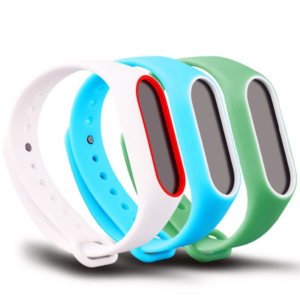 Сменный ремешок на запястье с двухцветным покрытием для смарт-браслета Millet 2 Xiaomi