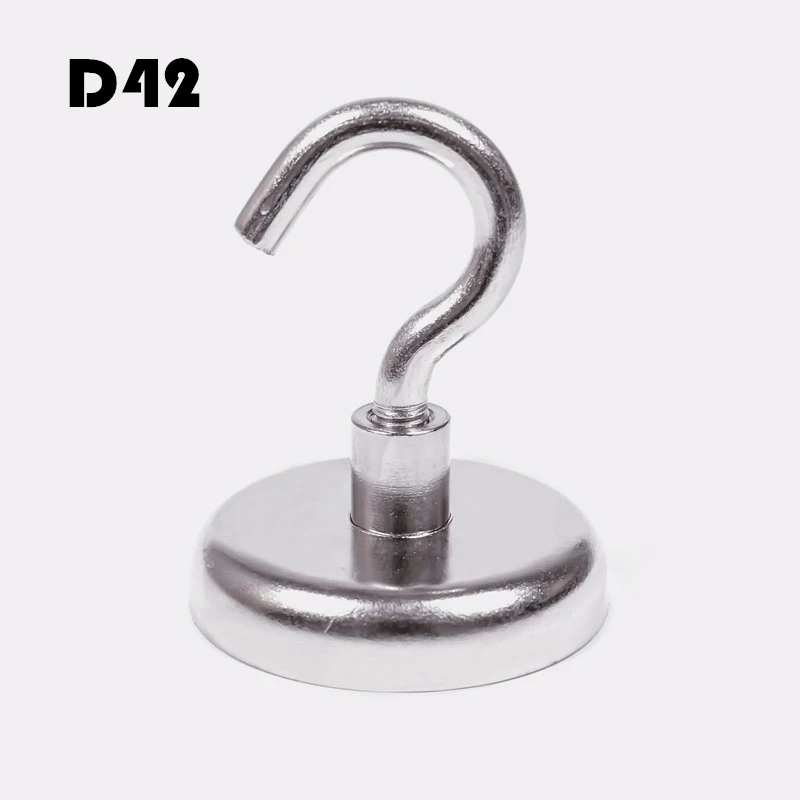 1 шт. неодимовый магнит D42 поисковый Магнит Магнитные Крючки силовой крюк