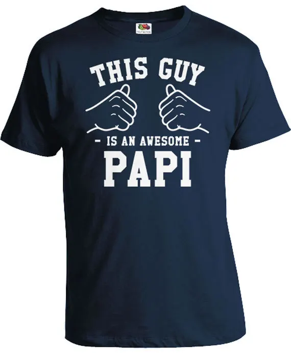 

This Guy Is An Awesome Papi Father T Shirt Daddy Clothes Dad Clothing Fathers Day TShirt Funny Dad Shirt Daddy Gifts Mens T-A577