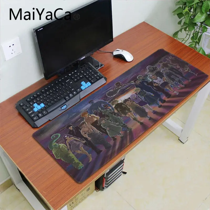 Maiyaca японское аниме Hunter X JUMP Comics Reols игровой коврик для ноутбука 700*300 мм большой