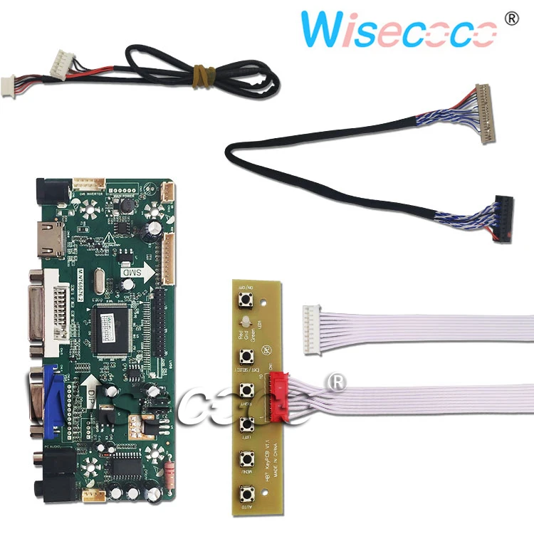 12 1 &quotВысокая яркость разрешение 1280*800 TFT lcd с VGA динамиком LVDS для промышленного