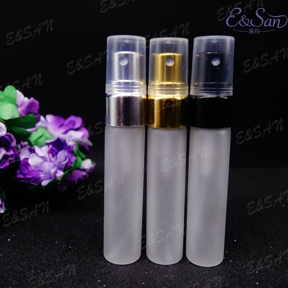 

5ML*102PCS LG02MA-5ML Tube Frosting Perfume Bottle Glass Sample Spray Bottle