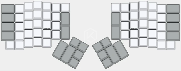 XDA Ergo WG x1 Xda ergodox ergo pbt пустые брелки на заказ механические клавиатуры Бесконечность ErgoDox эргономичная клавиатура - Цвет: XDA Ergo WG x1