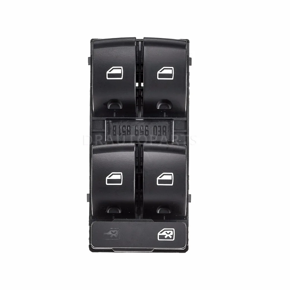 Переключатель управления передним левым стеклом для Audi A4 S4 B6 B7 RS4 SEAT Exeo OE #8E0959851 8E0