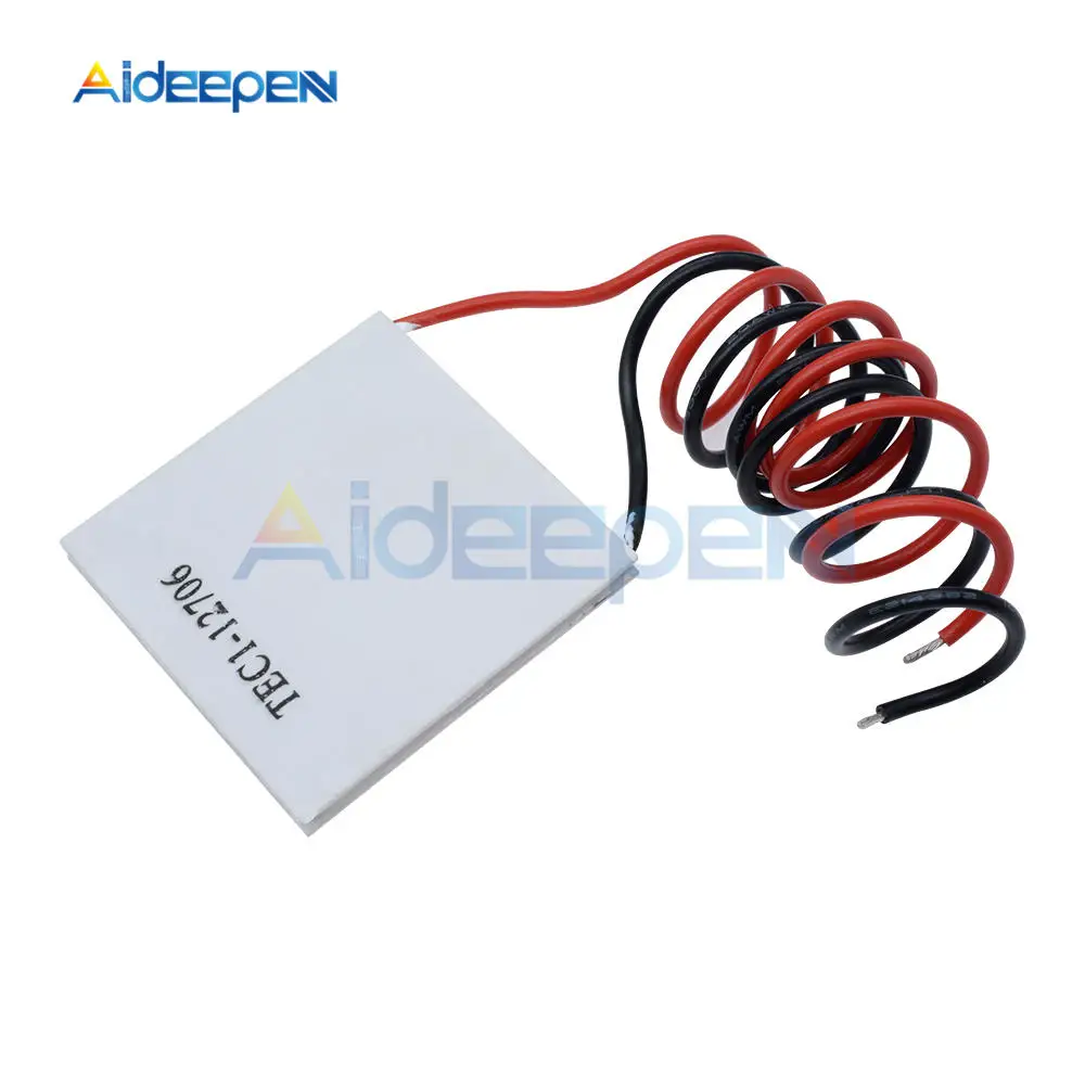 5 шт. TEC1 12706 TEC Термоэлектрический охладитель Peltier TEC112706 радиатор в виде пластины