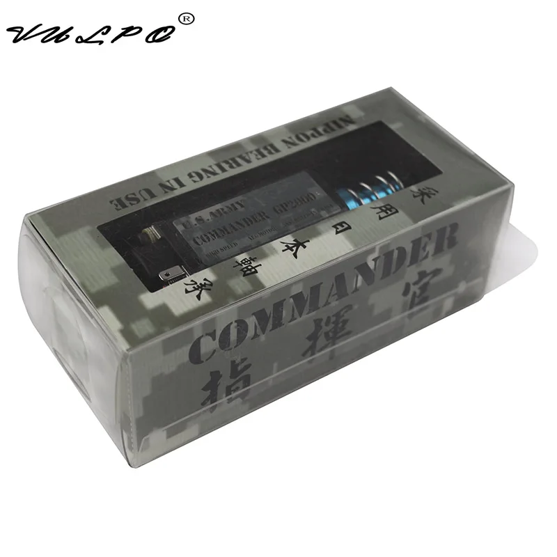 Высокоскоростной двигатель длинного типа VULPO Commander GP2000 для двигателя Airsoft
