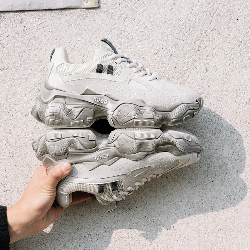 Роскошные женские кроссовки из натуральной кожи Цвет черный белый Повседневная