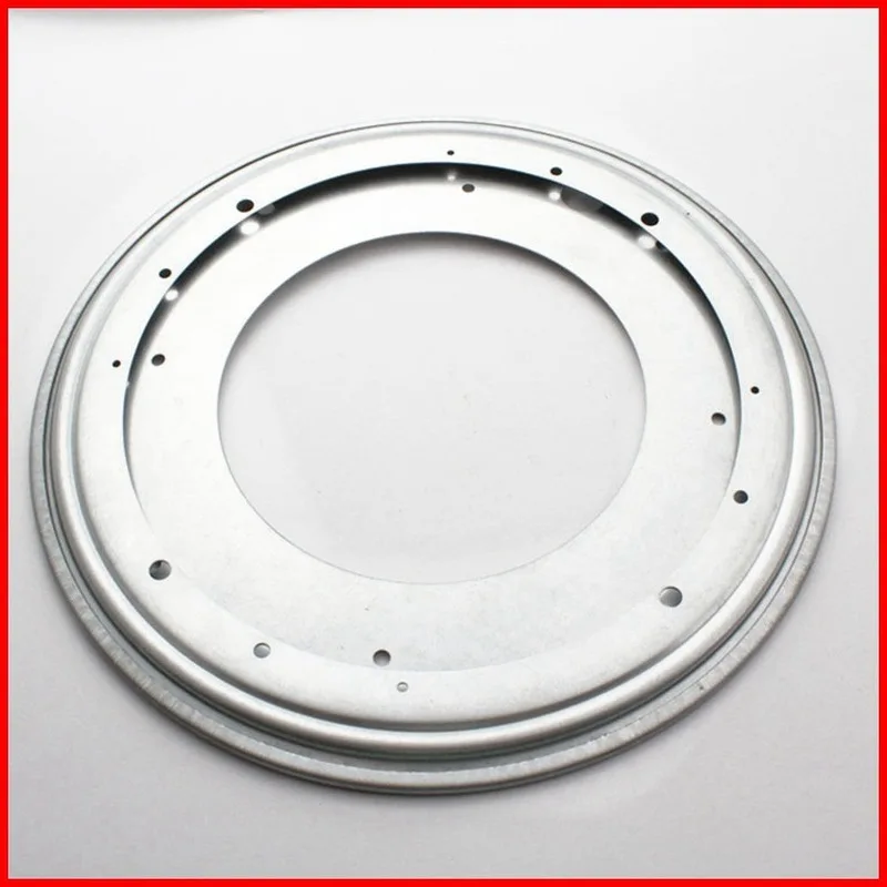 12 дюймов Lazy Susan полый вращающийся Подшипник Круглый Поворотный стол стул дисплей стенд 360 градусов металлическая поворотная пластина основание оборудование
