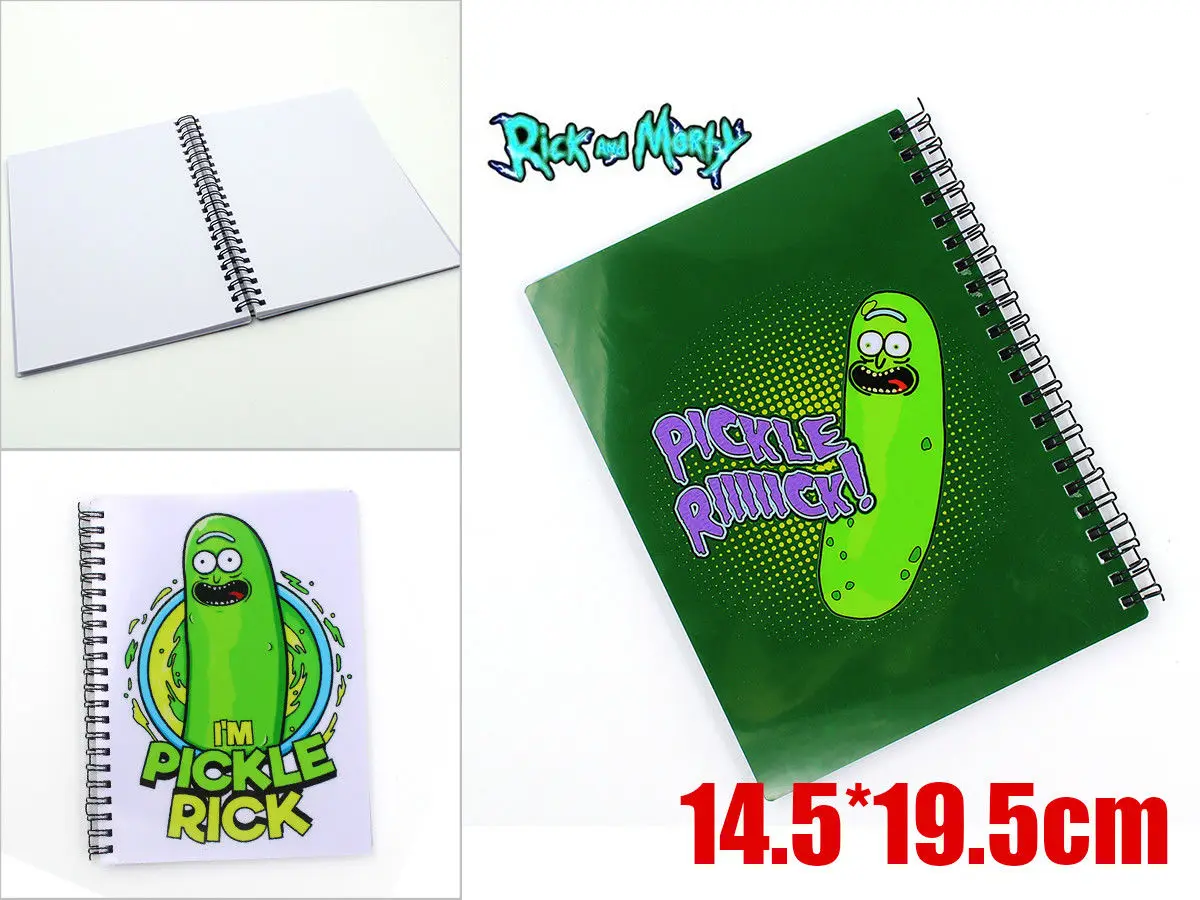 Suncomics Rick and Mori аниме со спиральной катушкой блокнот дневник памятка сделать