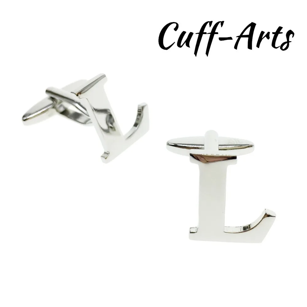 

Cuffarts 26 Letters DIY Cufflinks A-Z Alphabet Cuff links Personality Mix&Match Choose 2 Different Letters For Initials