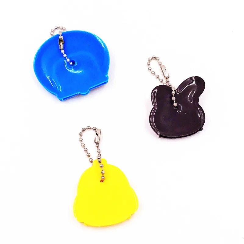 1 шт. мультяшный аниме милый чехол для ключей силиконовый брелок с Микки и Минни