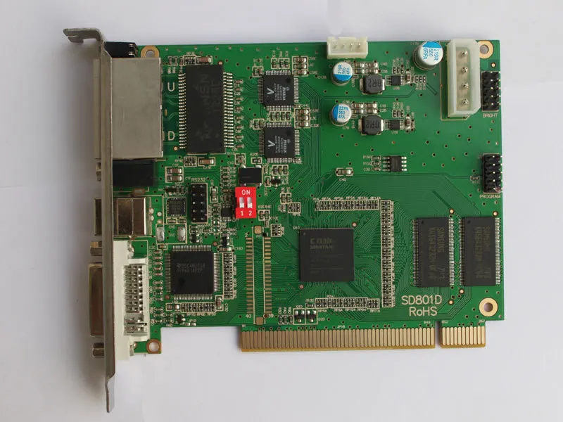 

Отправляющая карта SRY LINSN TS802D, полноцветный светодиодный видеодисплей