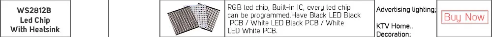 WS2812B Мини светодиодный SMD 2427 цифровой индивидуально адресуемый светодиодный панельный экран 11x44/22x22 цифровой гибкий полный цвет мечты DC5V