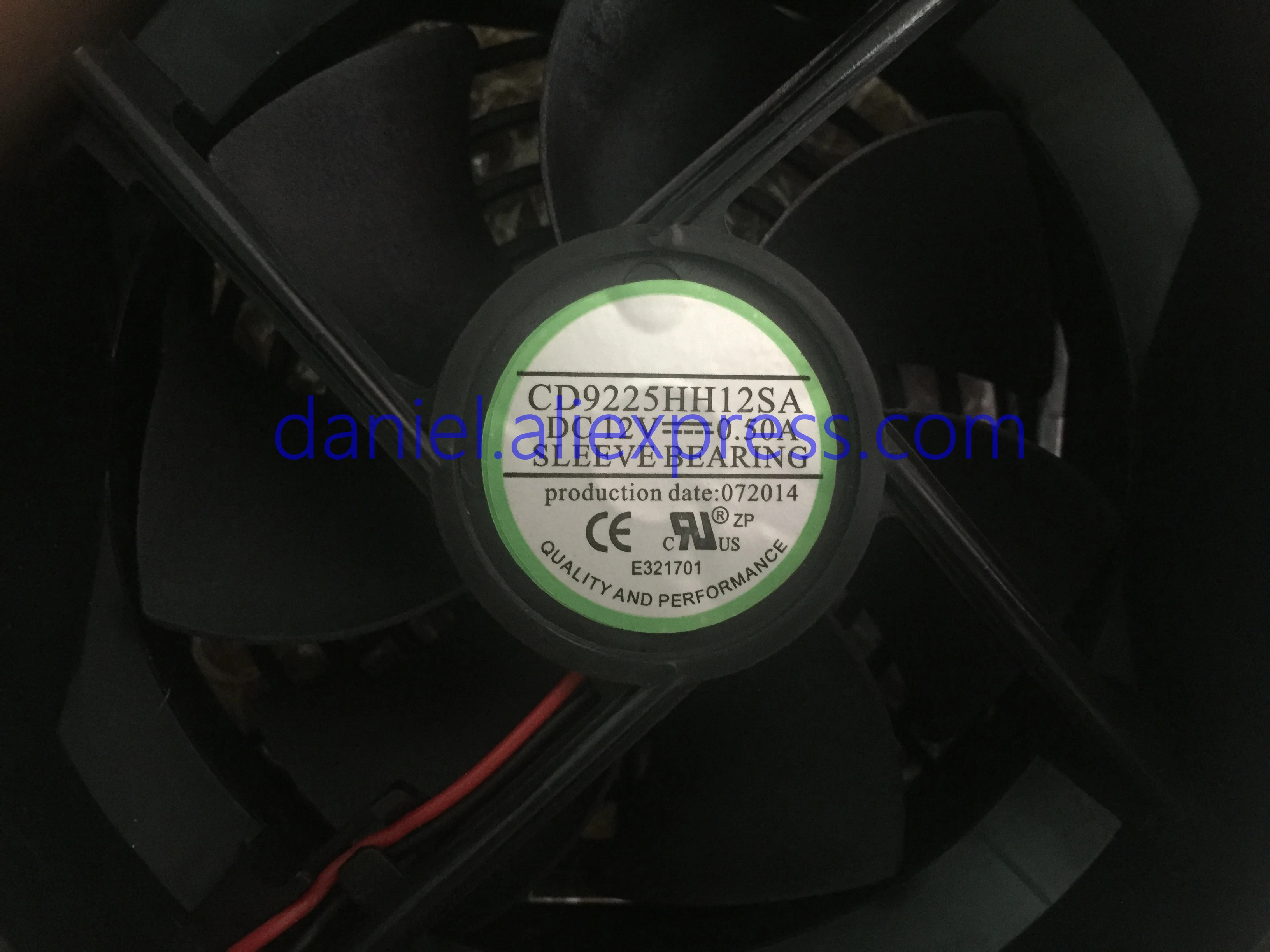 Оригинальный CD9225HH12SA 12V 0.50A сушилка машина преобразователь частоты охлаждающий