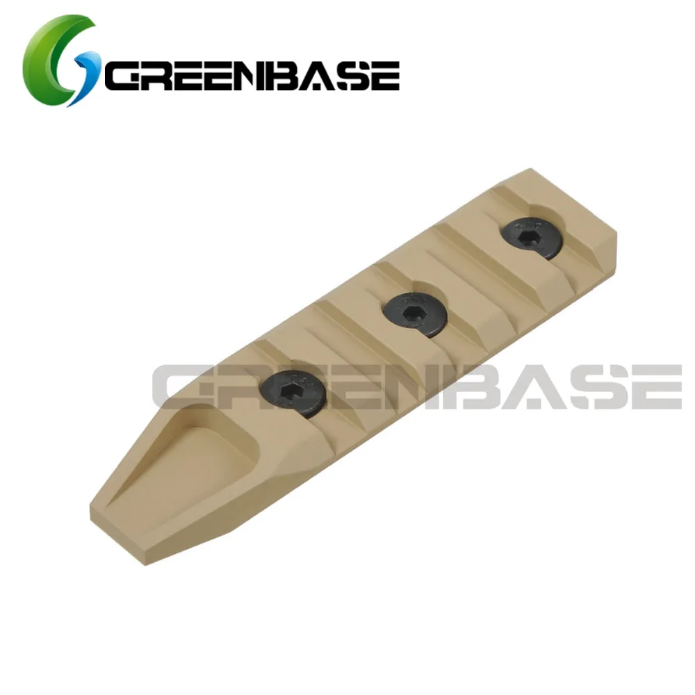 Greenbase Keymod направляющие Охотничьи аксессуары 5 слотов направляющая для URX 4 0 Quad Rail