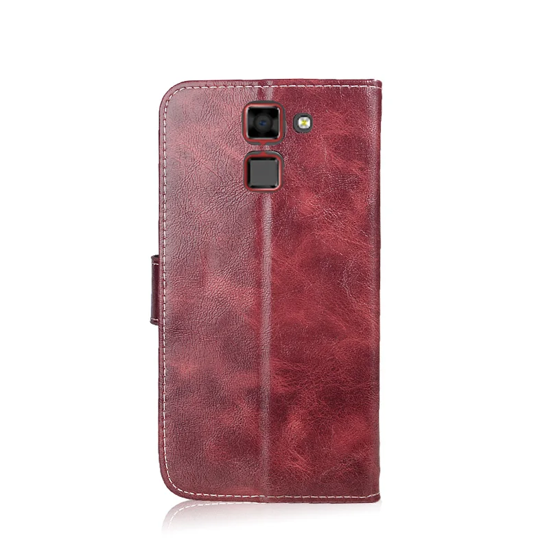 Ретро Кожаный чехол для HOMTOM HT30 кошелек Флип заднюю крышку 5 дюймов защитный