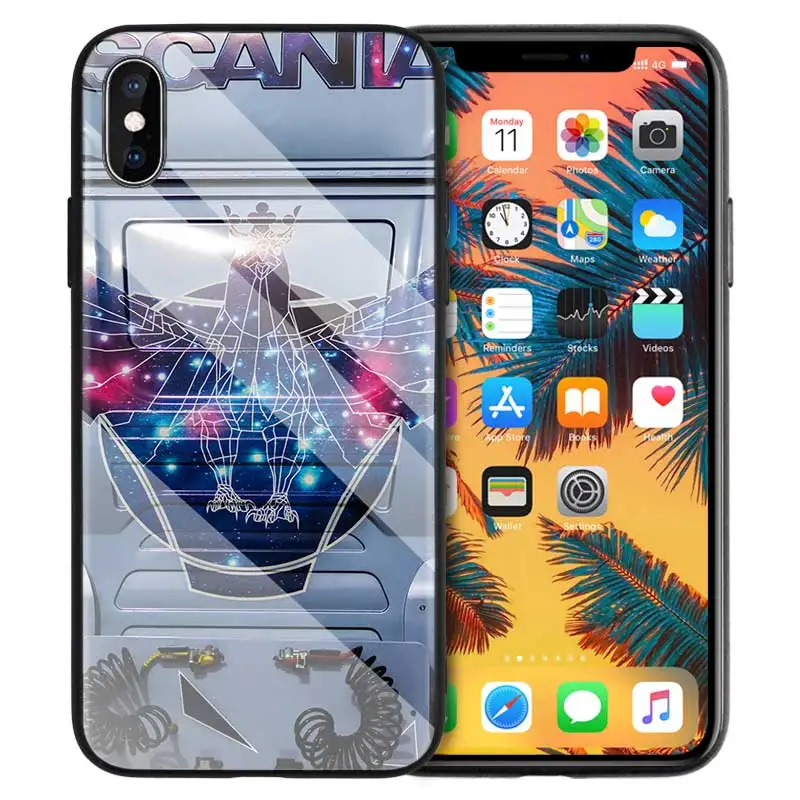 14 Грузовик SCANIA с принтом, из силикона мягкий чехол для Apple iPhone 7 8 6 6S 11 11Pro X XR XS MAX Plus 7P 6 8P 7+ 8+ Защитная крышка - Цвет: 14