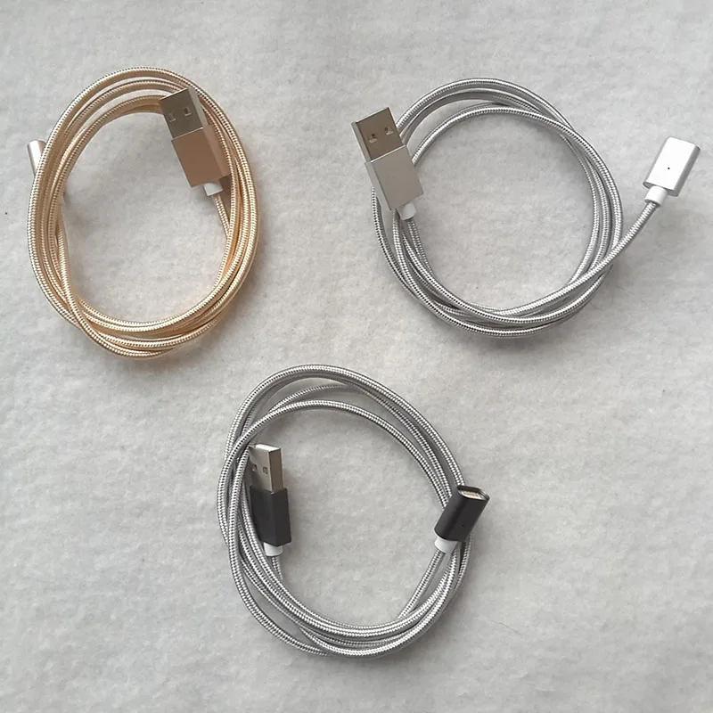 Магнитный кабель для быстрой зарядки Micro USB type C для IPhone 7, 6, 6s Plus, 5, 5S, зарядное устройство, адаптер, usb-кабель для мобильного телефона