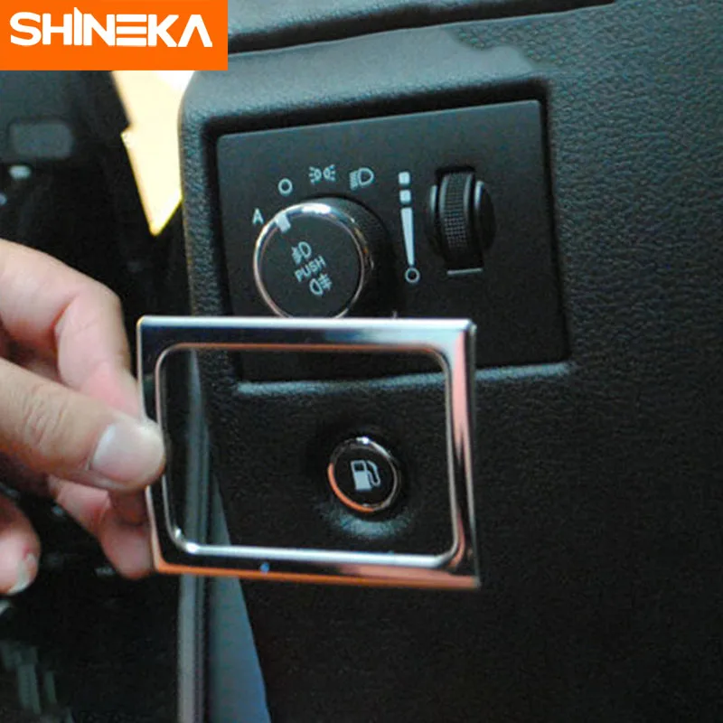 Внутренние молдинги SHINEKA для Jeep Grand Cherokee 2011 2016 кнопки светильник ключателя света