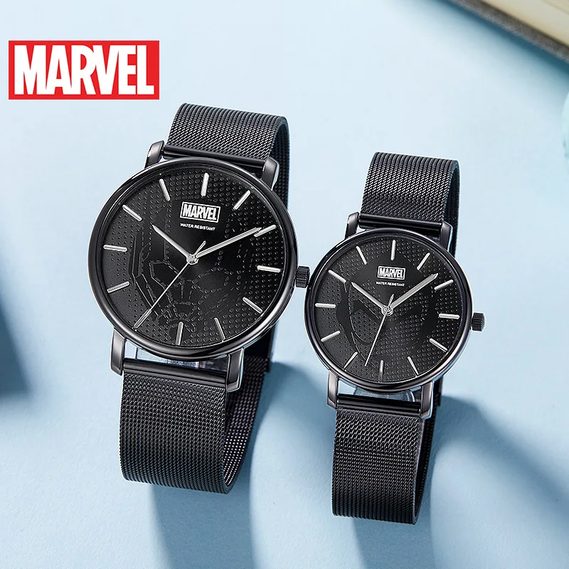 Часы MARVEL для влюбленных Роскошные Кварцевые мужские и женские часы из