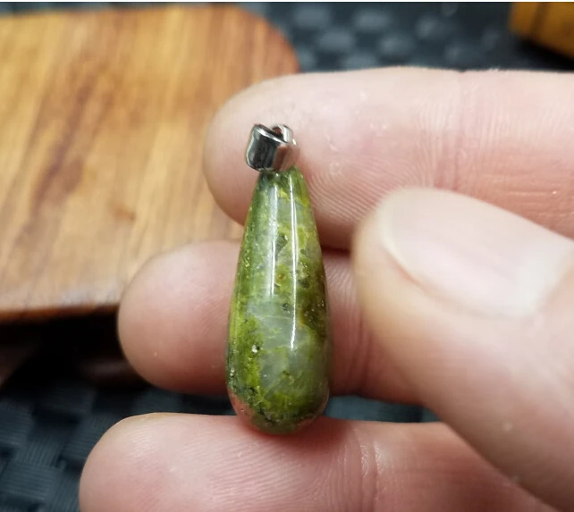 Новая Изысканная подвеска в виде дракона капли воды ожерелье с пулей Подвеска из