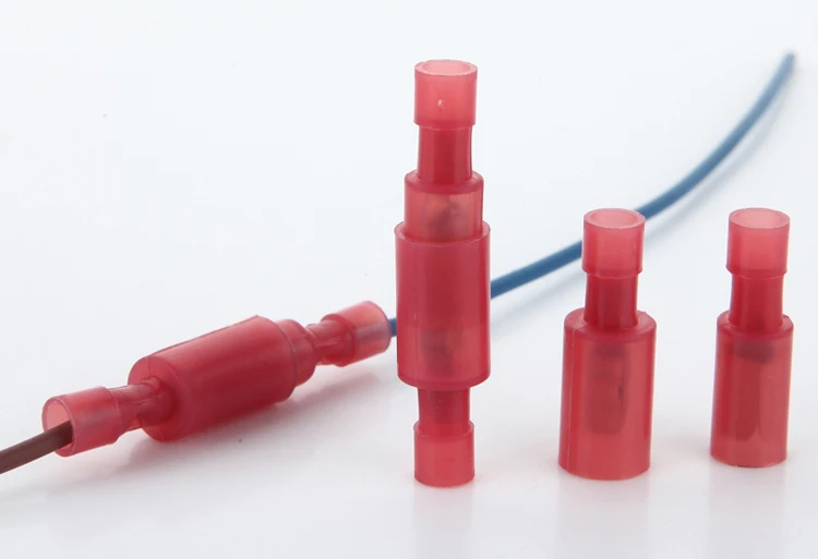 20 шт./лот цилиндрический штекер и гнездо красный быстроразъемный соединитель