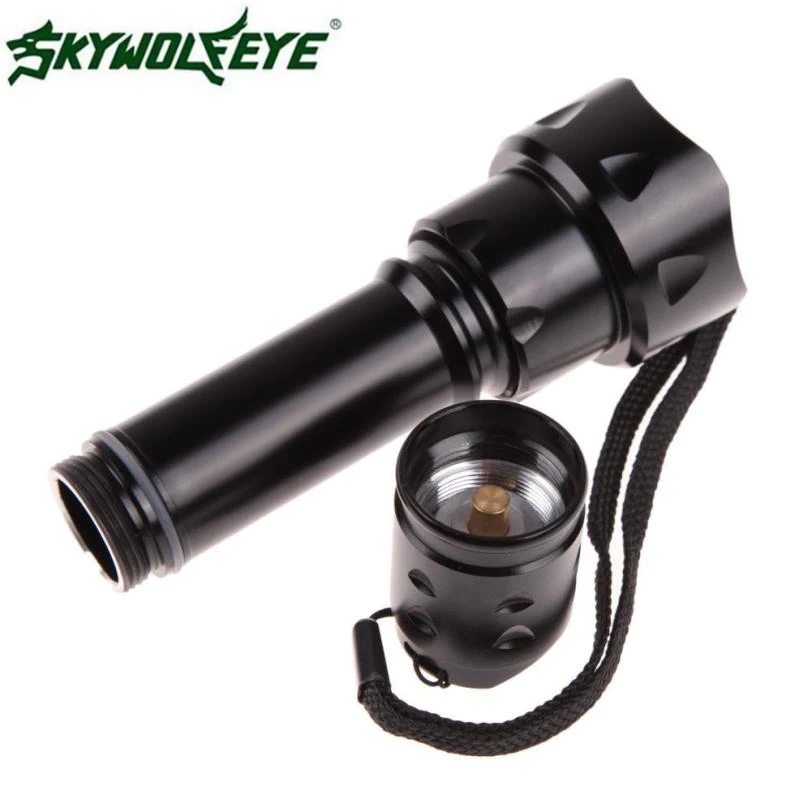Сияющий дропшиппинг открытый UF-T20 Cree инфракрасный ИК 850nm ночного видения зум светодиодный фонарик лампа