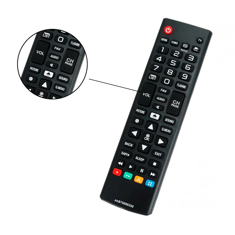 Akb75095330 новый пульт дистанционного управления для телевизора Lg 24Lh4830 43Lj5000 32Lj500B