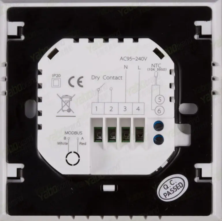 Сенсорный экран Еженедельный программируемый кипятильный On &amp Off Управление