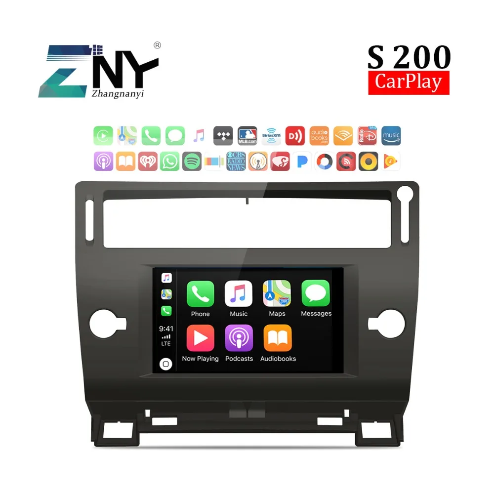 S200 7 &quotAndroid автомобильный DVD для Citroen C4 C Triomphe Quatre 2005 2006 2007 2008 2009 Радио RDS GPS навигации