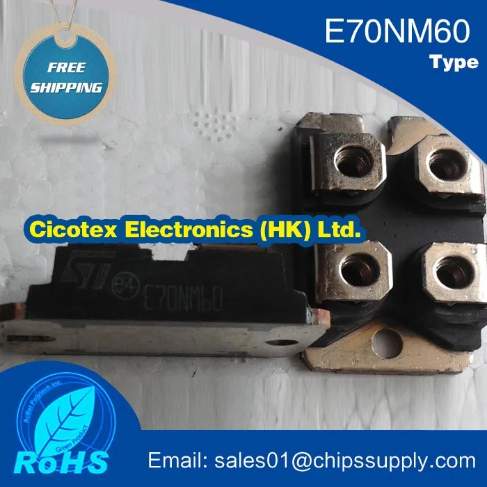 

E70NM60 MOSFET N-CH 600V 70A ISOTOP модуль IGBT STE70NM60 SOT227 ST-E70NM60