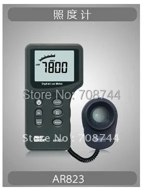 Умный датчик AR823 цифровой Свет Люкс метр тестер (1 ~ 100.000lux)|tester meter|tester digitaltester light |