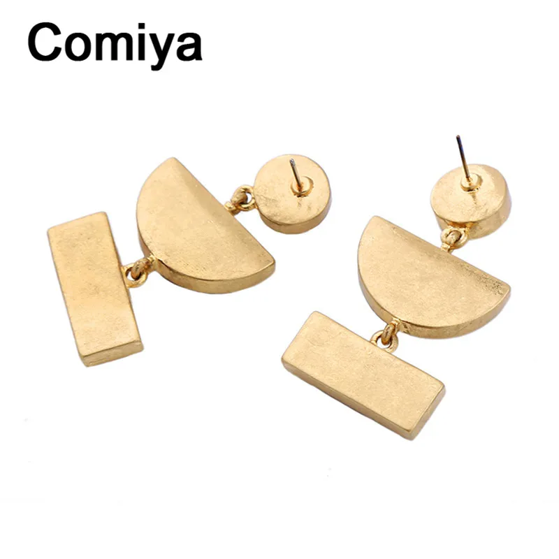 Comiya массивные ювелирные изделия Brincos Para As Mulheres серьги для женщин пластиковая