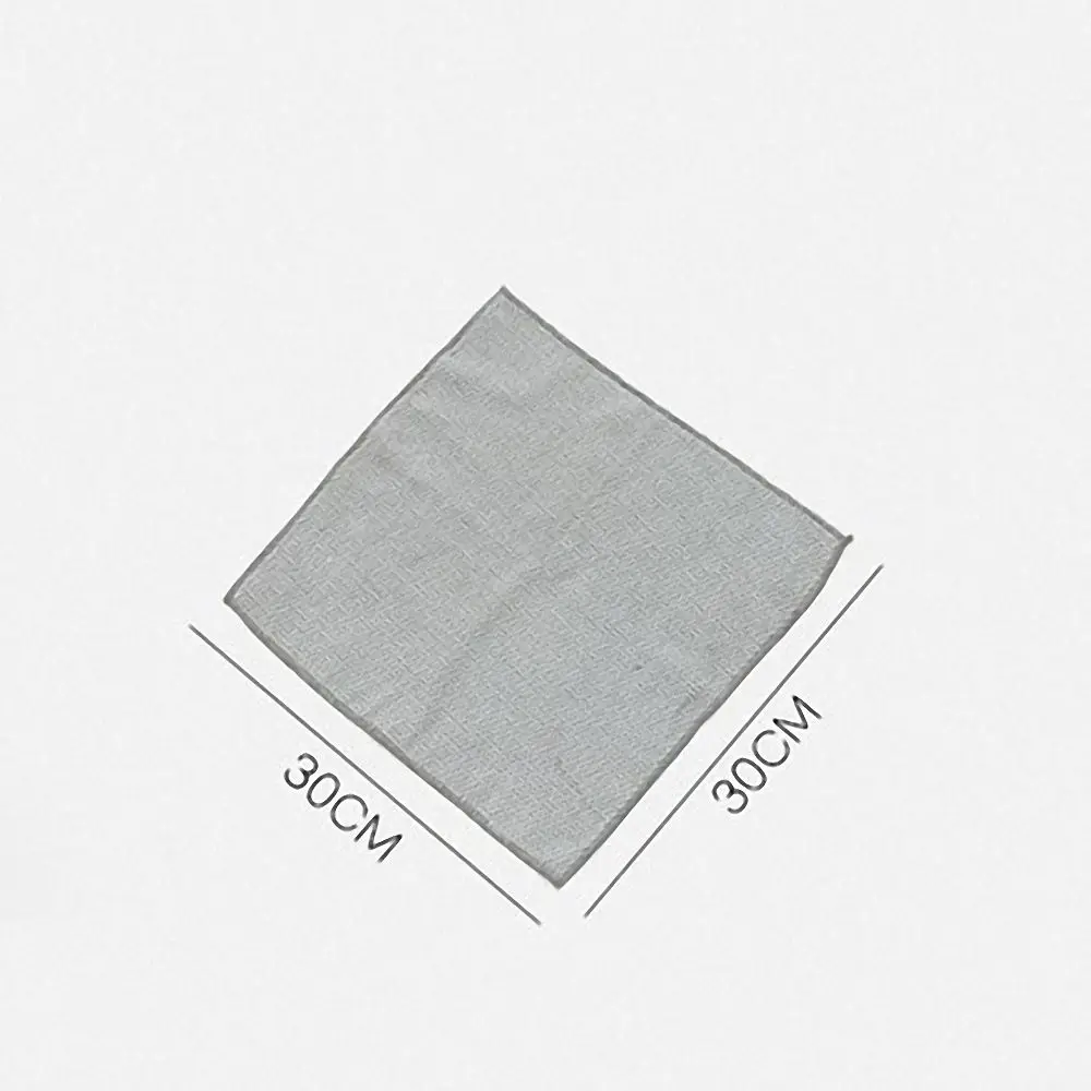 1 Pc Microfiber Absorbent Towel Grey Kitchen Cleaning Dish for Washing Window Glass Floor Rag Household Scouring Pad|Чистящие