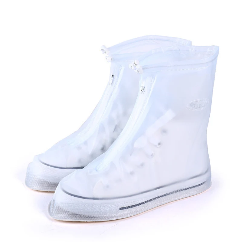 Hot sale Men Women's Reusable Shoes raincoat Rain Waterproof Boots Cover Heels Thicker Non-slip shoe cover |